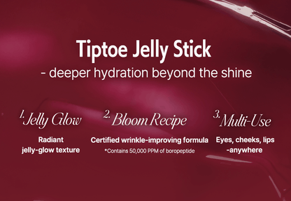 Tiptoe Jelly Stick 3.5g - 14 Colors