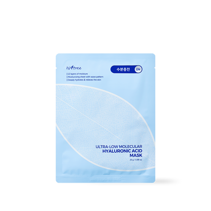 Isntree Ultra-Low Molecular Hyaluronic Acid Mask 10ea