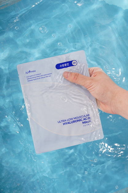 Isntree Ultra-Low Molecular Hyaluronic Acid Mask 10ea