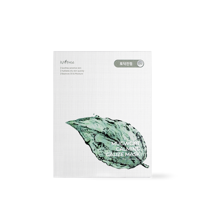 Isntree Mugwort Calming Gauze Mask 23g*10ea
