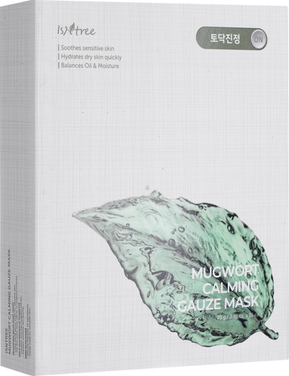 Isntree Mugwort Calming Gauze Mask 23g*10ea