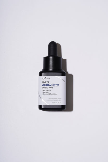 Isntree Hyper Acid4 AHA BHA PHA LHA 30 Serum 20ml