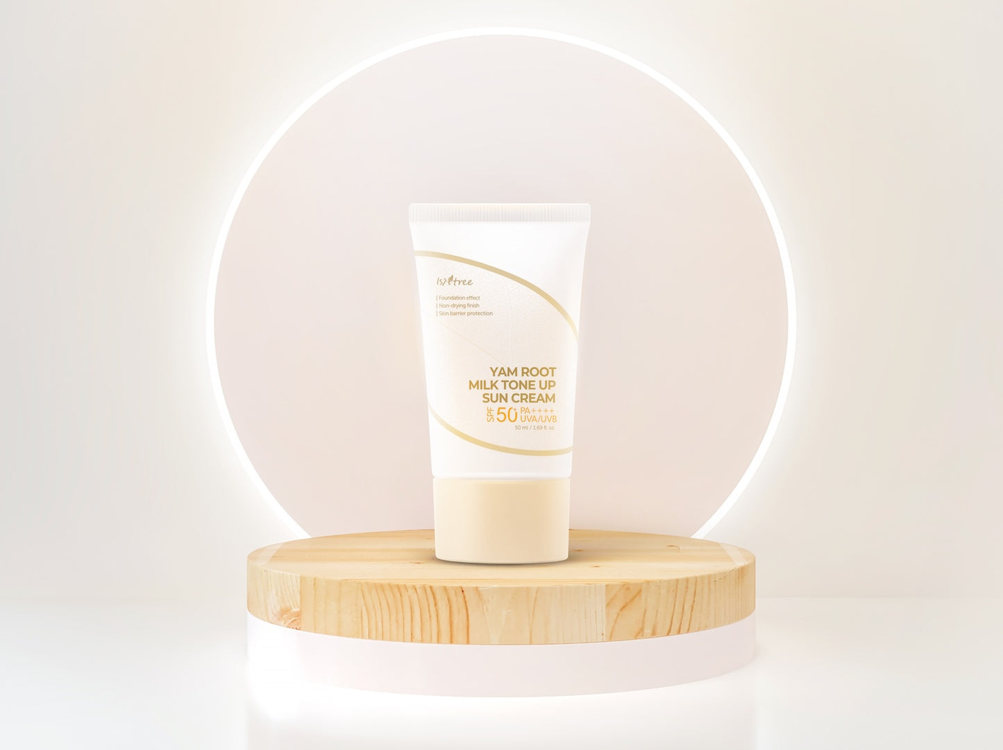 Isntree Yam Root Milk Tone Up Sun Cream 50ml