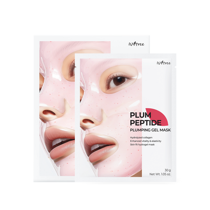 Isntree Plum Peptide Plumping Gel Mask 30g*4ea