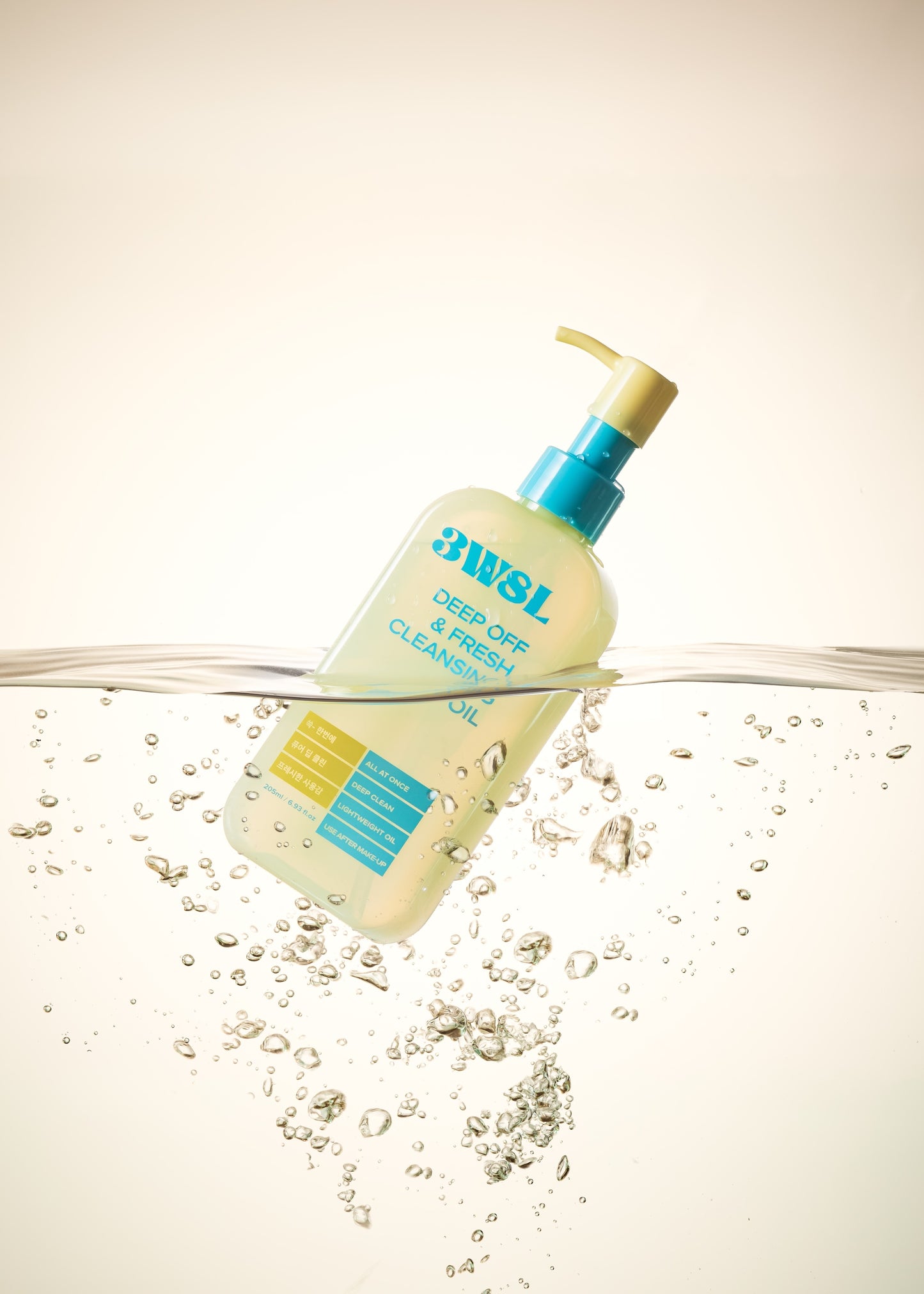 3W8L Deep Off & Fresh Cleansing Oil 205ml