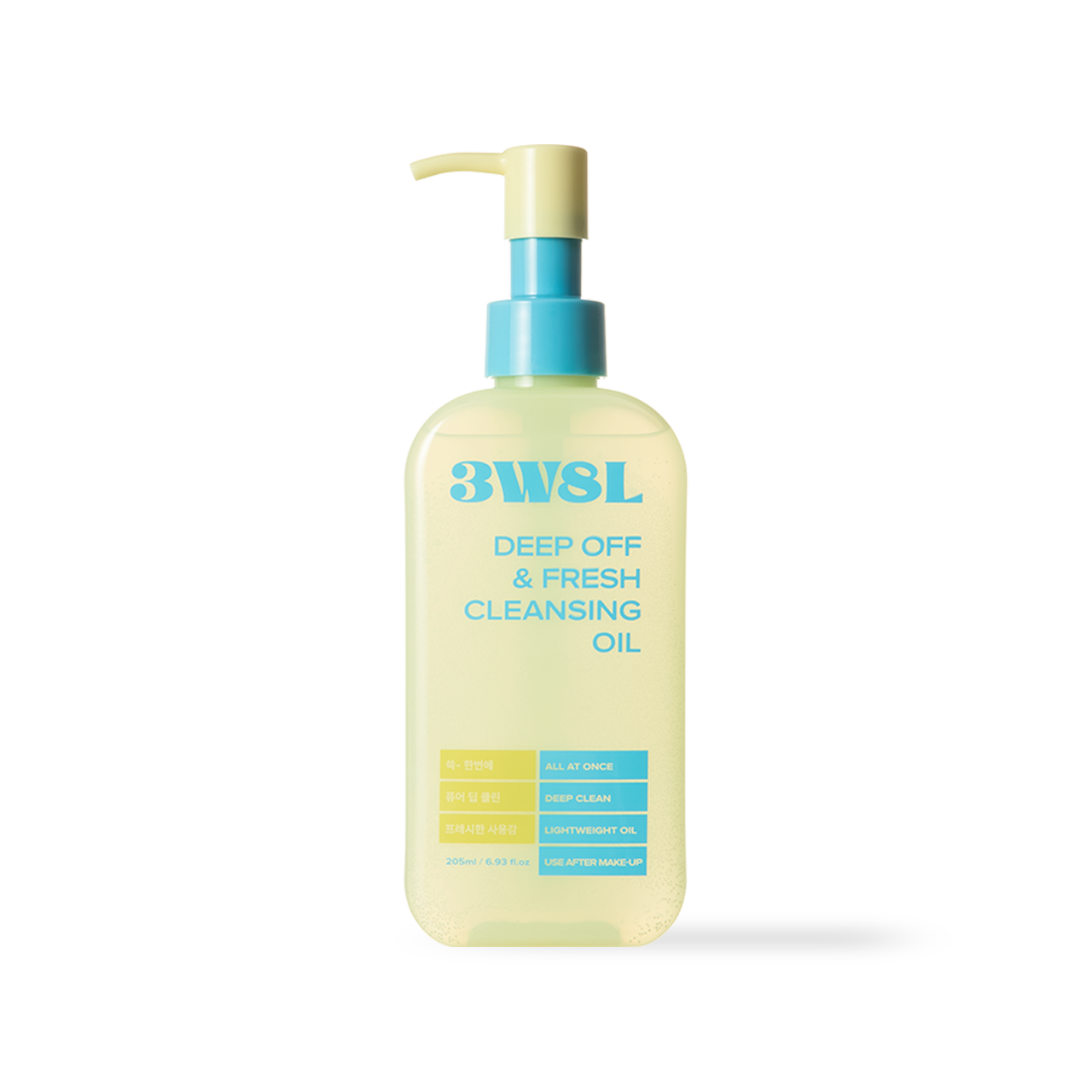 3W8L Deep Off & Fresh Cleansing Oil 205ml
