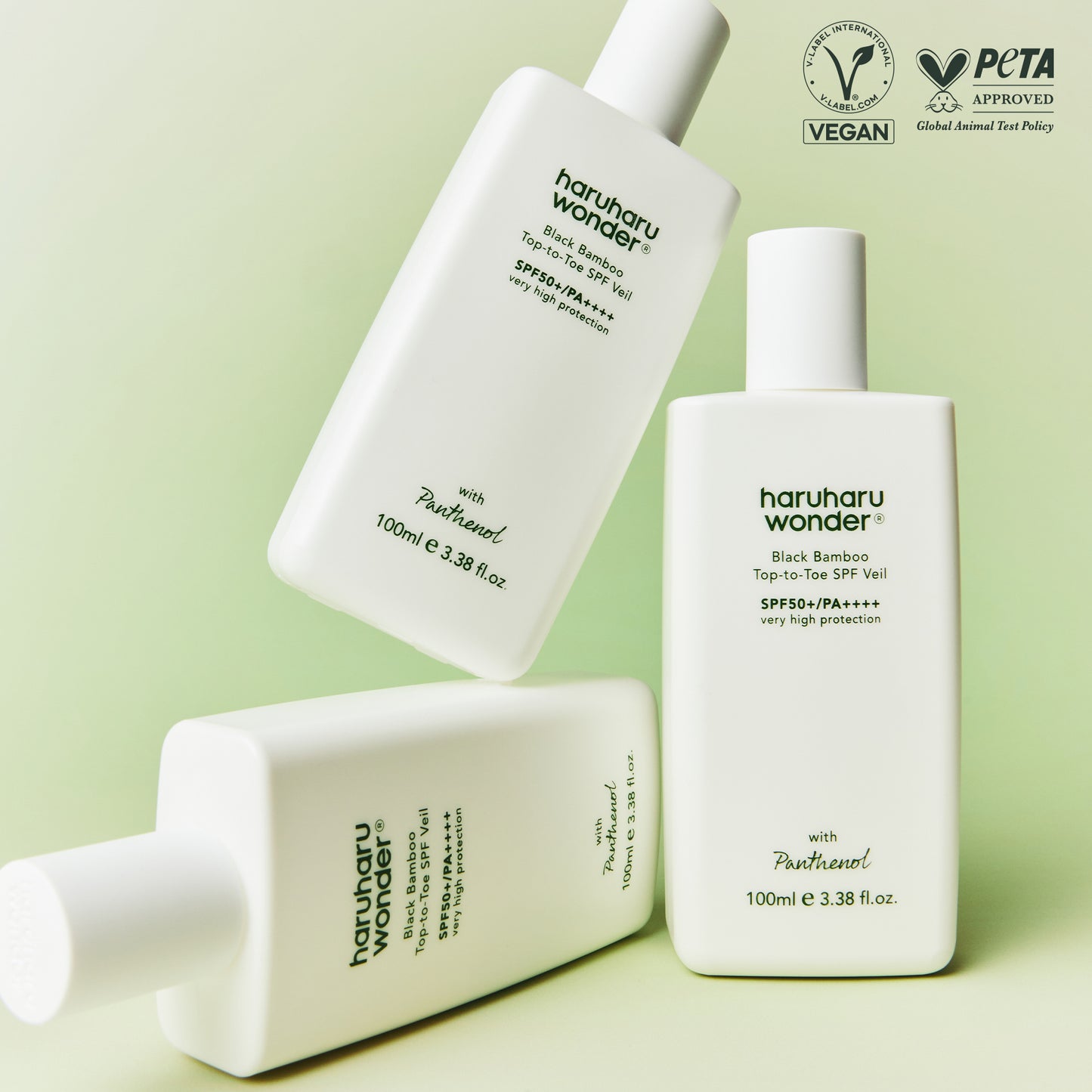 haruharuwonder Black Bamboo Top-to-Toe SPF Veil 100ml