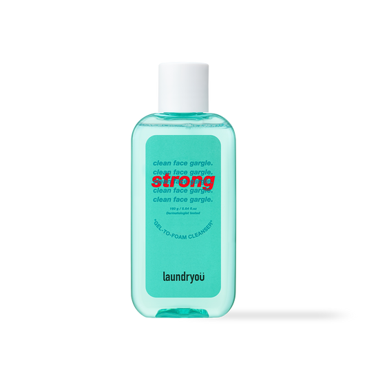 Laundryou Clean Face Gargle Gel-to-Foam Cleanser Strong 160g