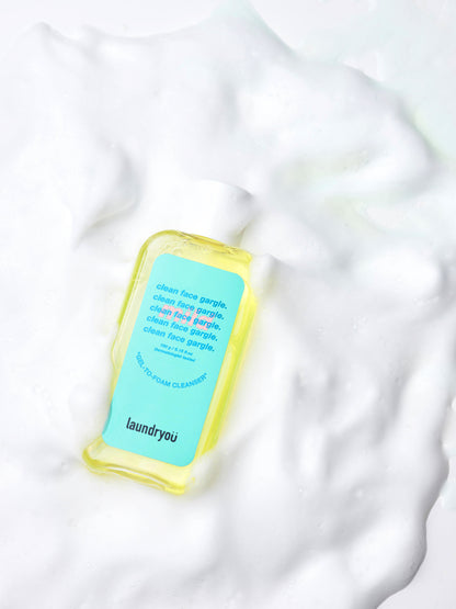 Laundryou Clean Face Gargle Gel-to-Foam Cleanser Mild 160g