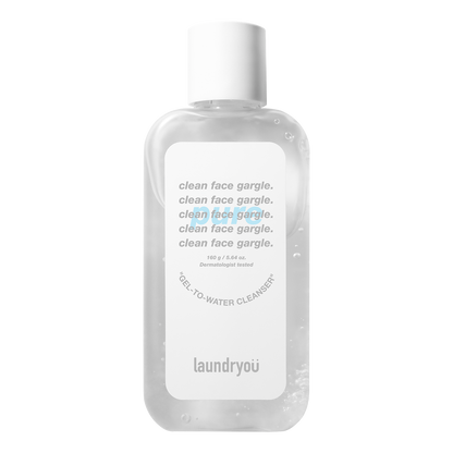 Laundryou Clean Face Gargle Gel-to-Foam Cleanser PURE 160g
