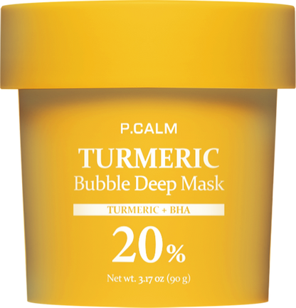 P.CALM TURMERIC Bubble Deep Mask 90g