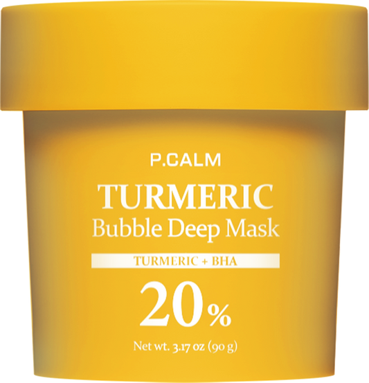 P.CALM TURMERIC Bubble Deep Mask 90g