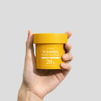 P.CALM TURMERIC Bubble Deep Mask 90g