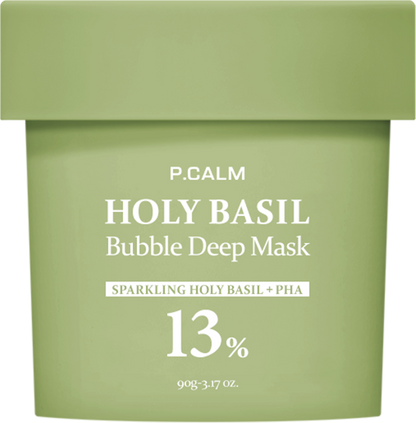 P.CALM Holy Basil Bubble Deep Mask 90g