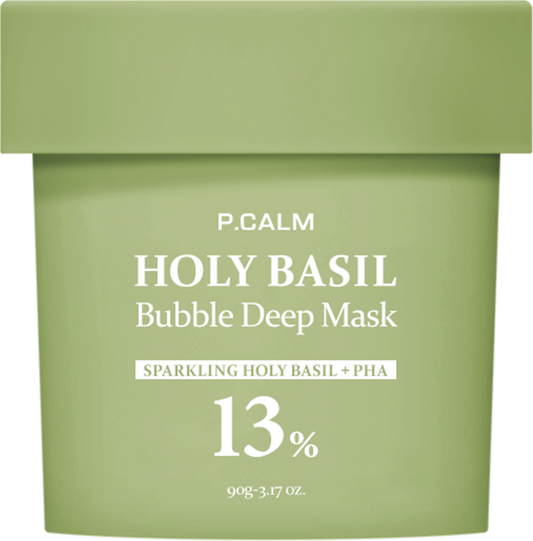 P.CALM Holy Basil Bubble Deep Mask 90g