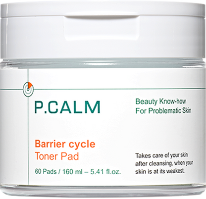 P.CALM Barrier Cycle Toner Pad 160ml