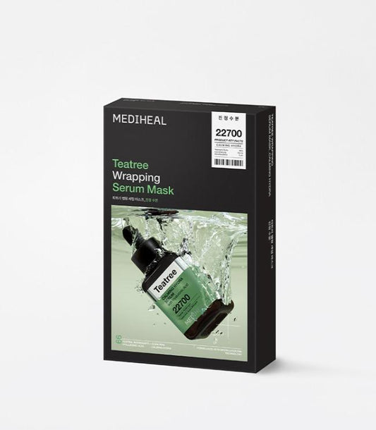 Mediheal Teatree Wrapping Serum Mask Calming Hydra 10ea