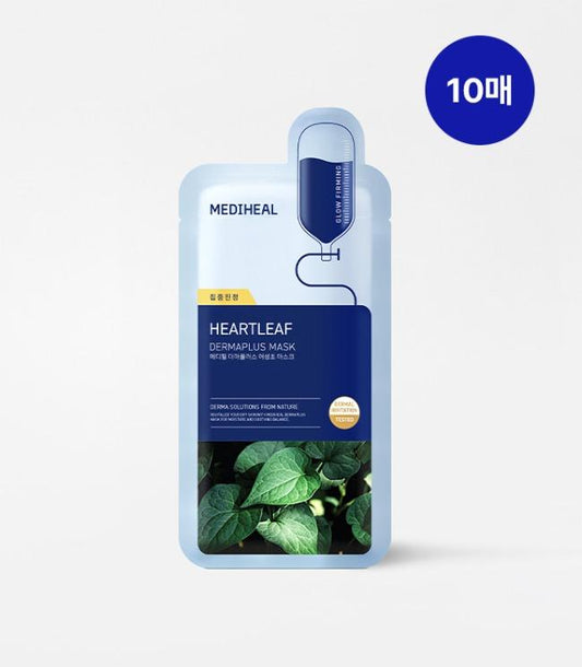 Mediheal Derma Plus Heartleaf Mask 10ea