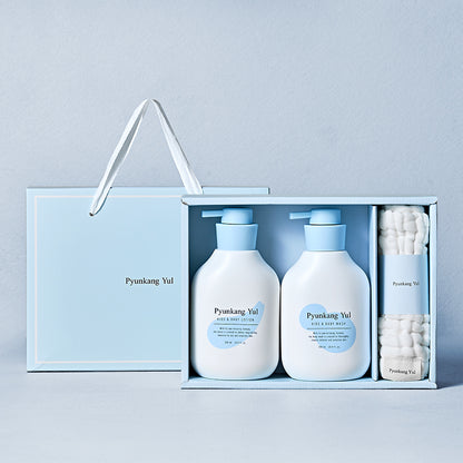 PyunkangYul Kids & Baby Line Gift Set 590ml*2+guaze