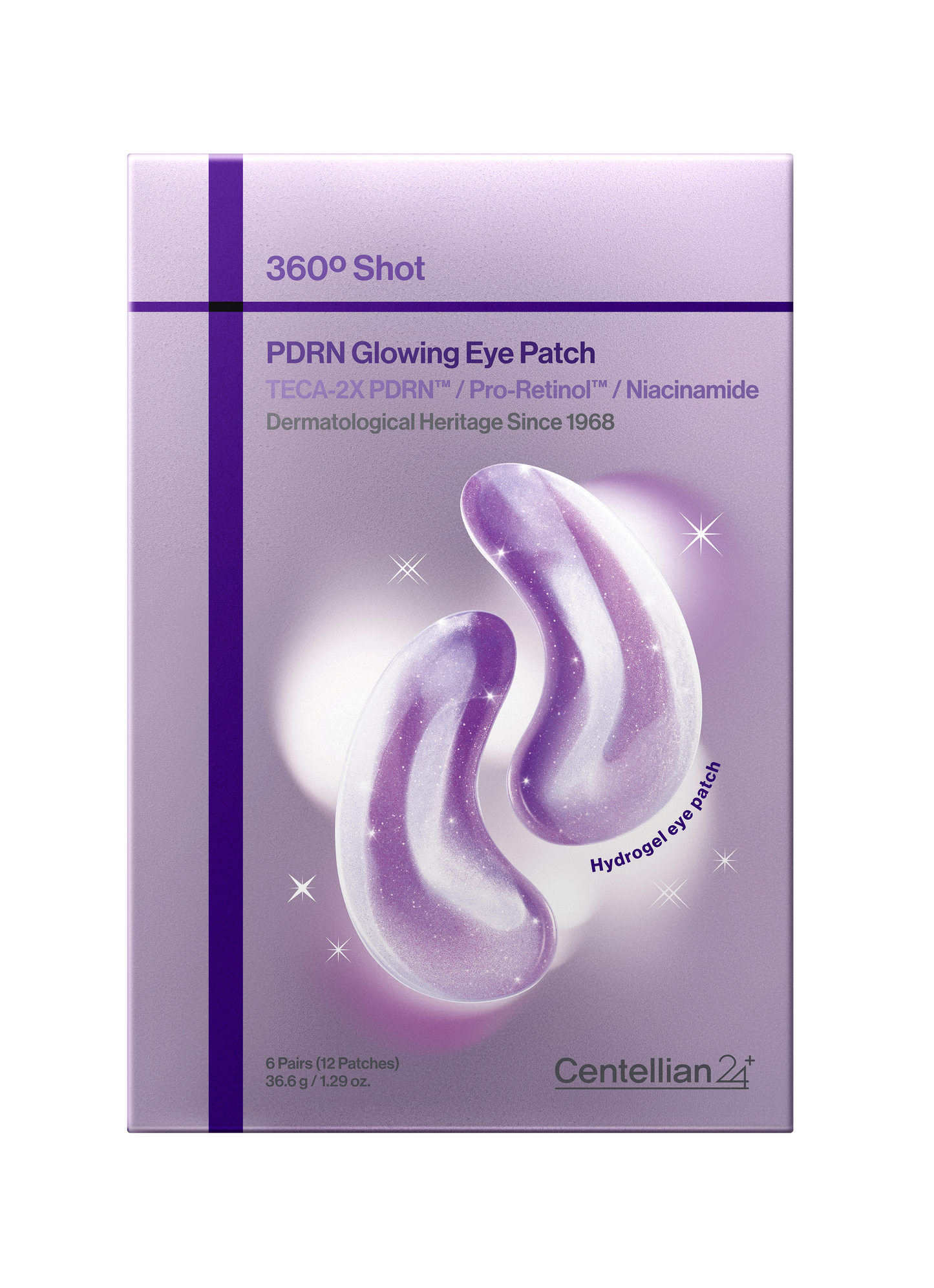Centellian24 360º Shot PDRN glowing eye patch 6 pairs*
