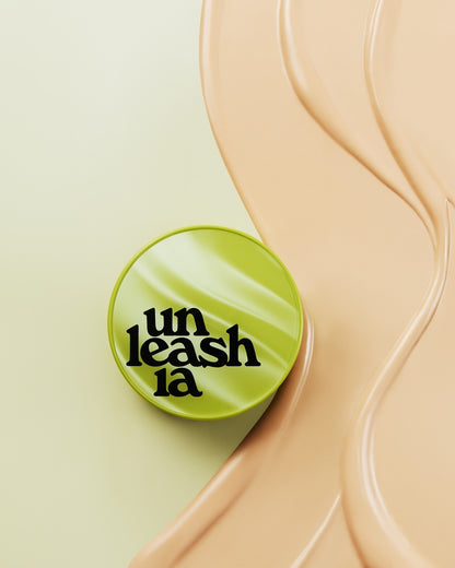 Unleashia Satin Wear Healthy-Green Cushion Re-Feel 15g - 21 Colors