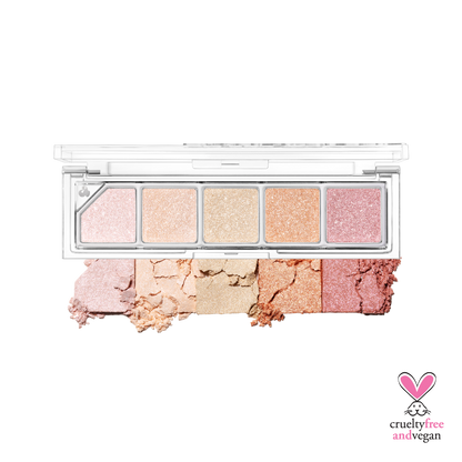 Unleashia Mood Shower Face Palette - Ballerina&Ballerino