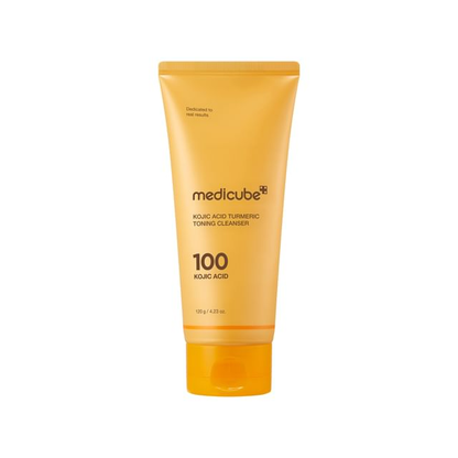 Medicube Kojic Acid Turmeric Toning Cleanser 120g