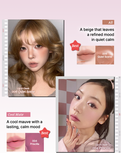 Tiptoe Mousse Tang Lip Matter - 6 Colors