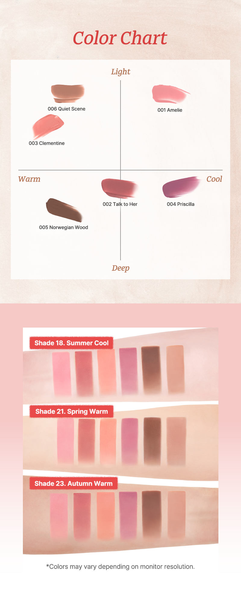Tiptoe Mousse Tang Lip Matter - 6 Colors