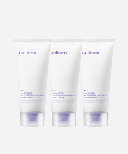 celimax Derma Nature Relief Madecica pH Balancing Foam Cleansing 150ml