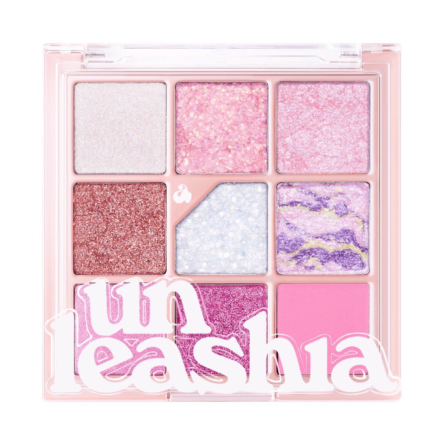 Unleashia Glitterpedia Eye Palette No.9 All of Pink Glitter 6.9g