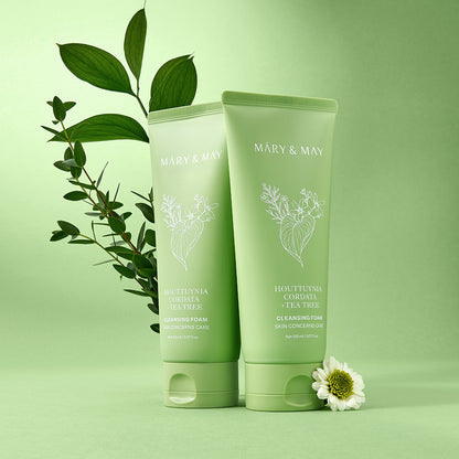 Mary&May Houttuynia Cordata + Tea Tree Cleansing Foam - 150ml