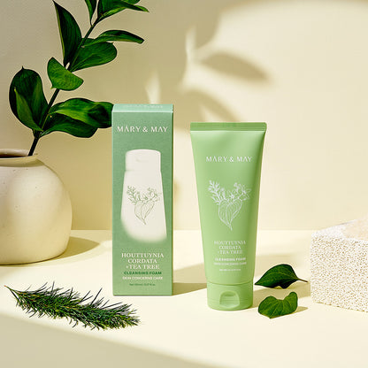 Mary&May Houttuynia Cordata + Tea Tree Cleansing Foam - 150ml