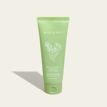 Mary&May Houttuynia Cordata + Tea Tree Cleansing Foam - 150ml