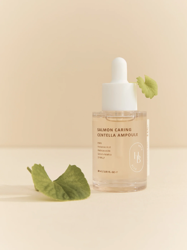 HEVEBLUE Salmon Caring Centella Ampoule 30ml-0