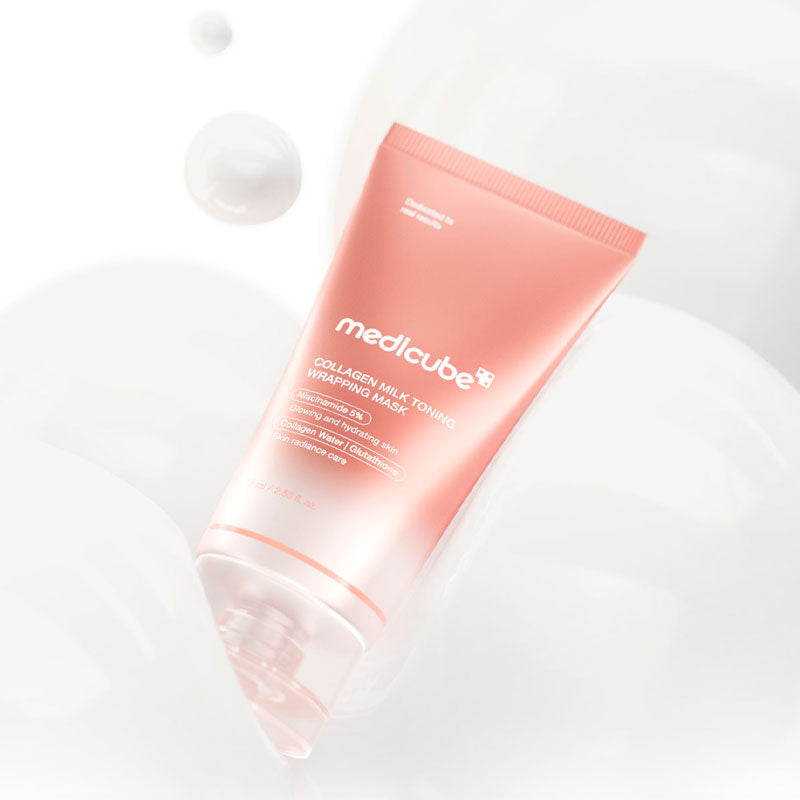 medicube Collagen Milk Toning Wrapping Mask 75ml-4
