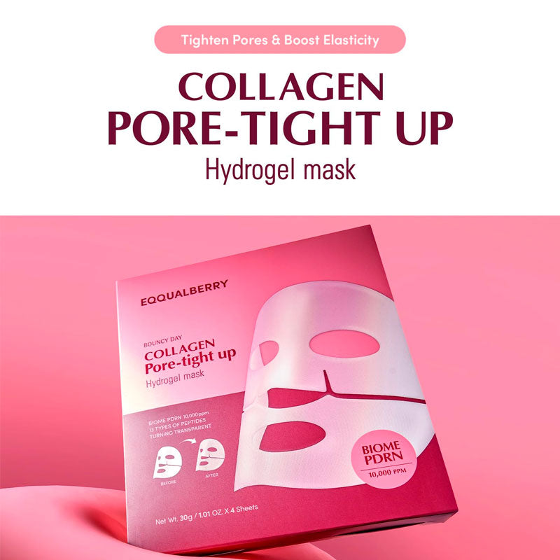 Eqqualberry Collagen Pore-tight up Hydrogel Mask-2