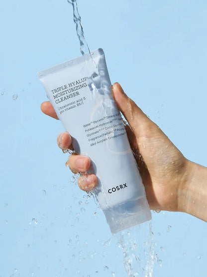 COSRX Hydrium Triple Hyaluronic Moisture Cleanser 150ml-0