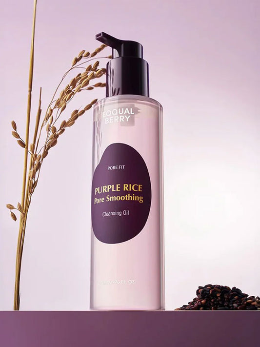 Eqqualberry Purple Rice Pore Smoothing Cleansing Oil 200ml-0