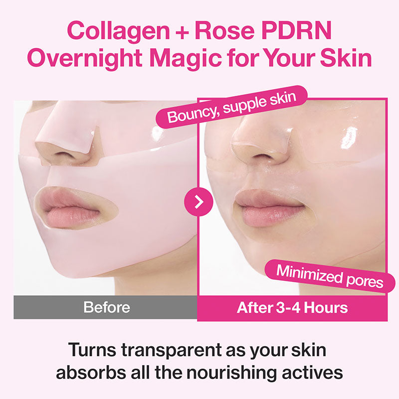 numbuzin No.2 Rose PDRN Overnight Collagen Mask 37ml-2