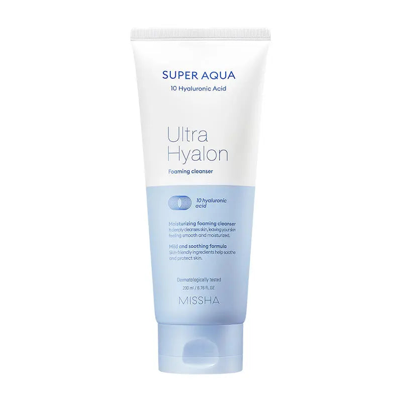 MISSHA Super Aqua Ultra Hyalron Cleansing Foam 200ml-0