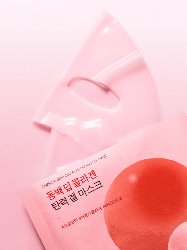 Round Lab Camellia Deep Collagen Firming Gel Mask 34ml-2