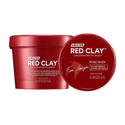 MISSHA Amazon Red Clay Pore Mask 110ml-0