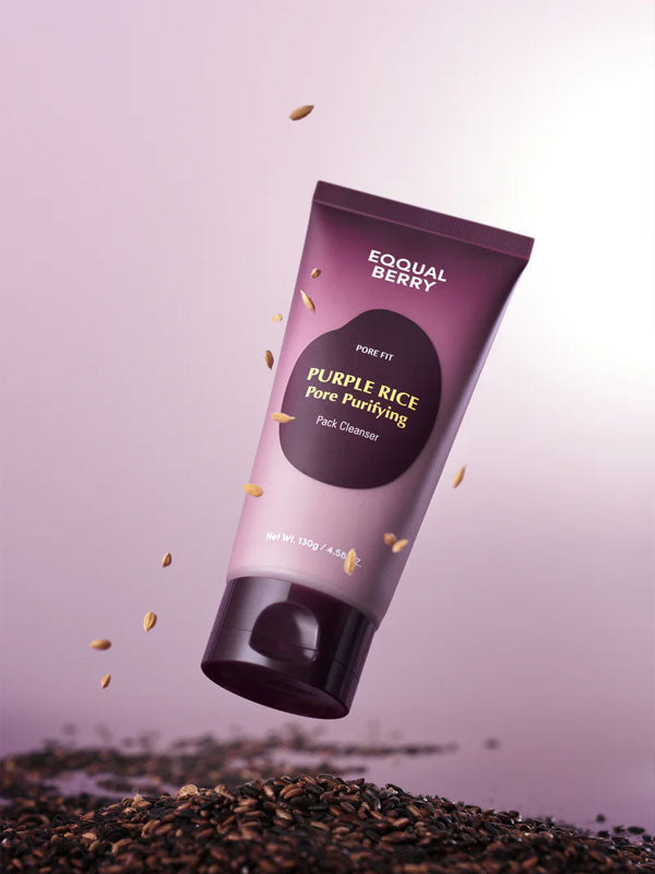Eqqualberry Purple Rice Pore Purifying Pack Cleanser 130g-0