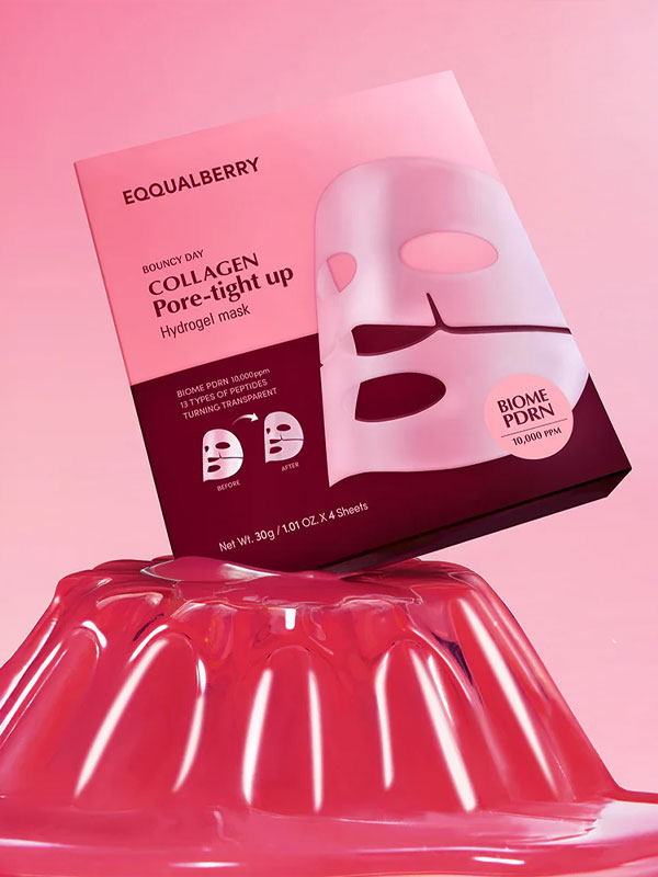 Eqqualberry Collagen Pore-tight up Hydrogel Mask-0
