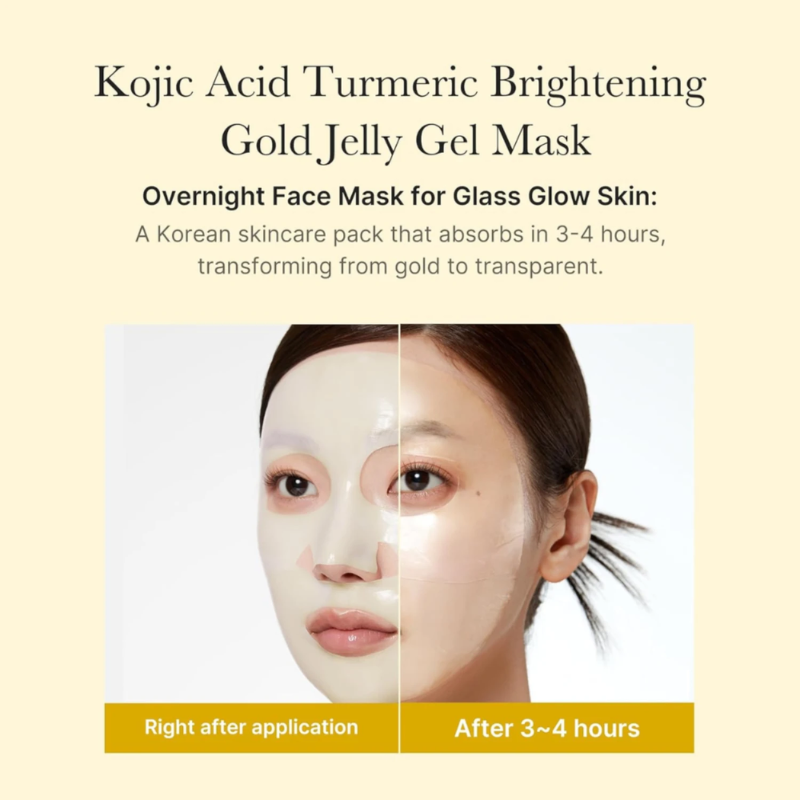 medicube Kojic Acid Turmeric Brightening Gel Mask 28g-3