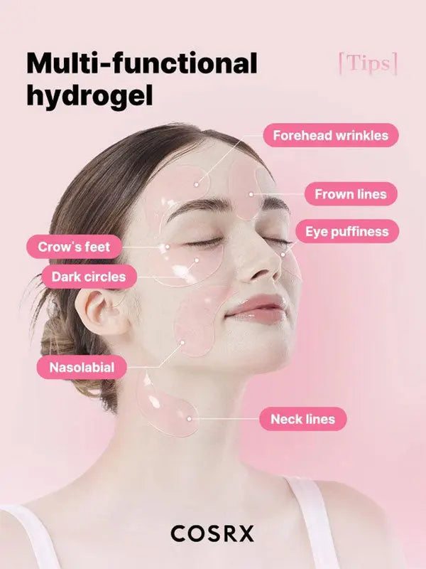 COSRX The Peptide Collagen Hydrogel Eye Patch 60pcs-4