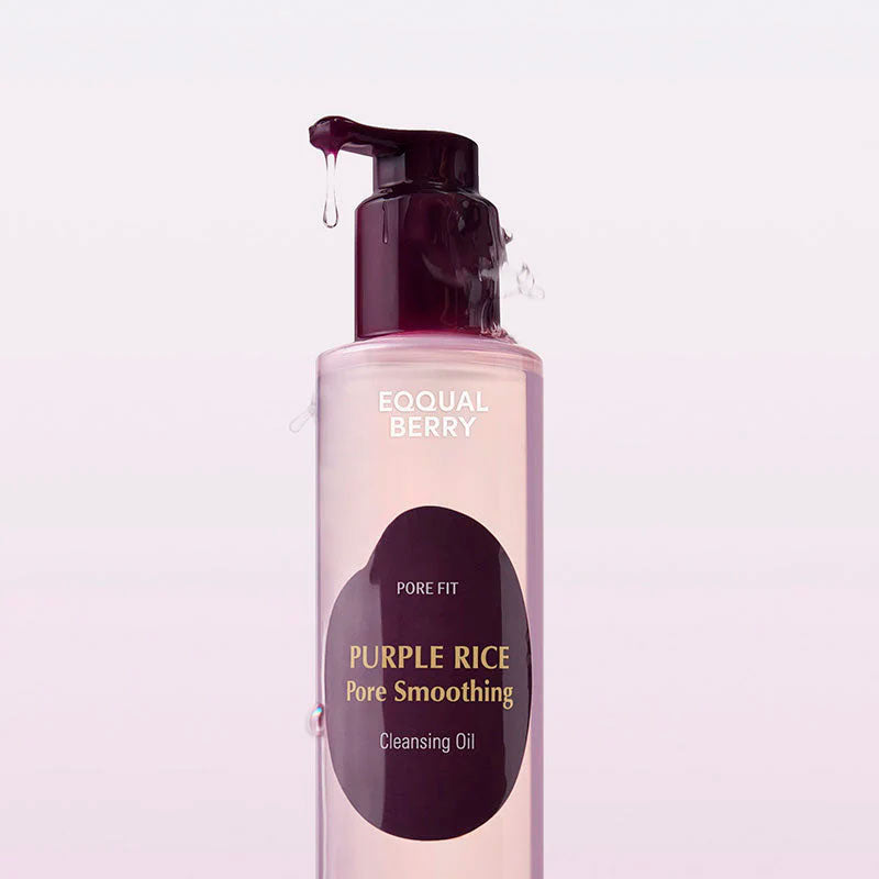 Eqqualberry Purple Rice Pore Smoothing Cleansing Oil 200ml-3