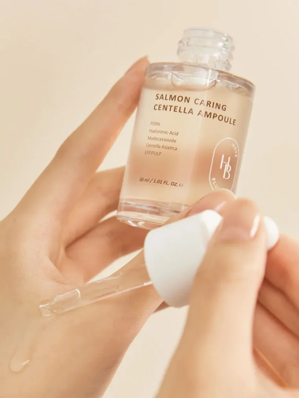 HEVEBLUE Salmon Caring Centella Ampoule 30ml-3