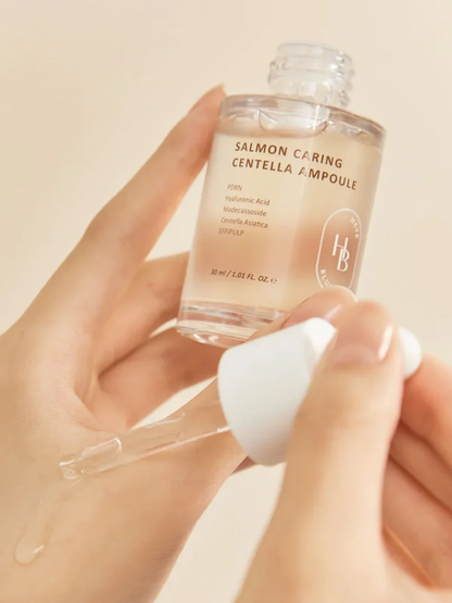 HEVEBLUE Salmon Caring Centella Ampoule 30ml-3